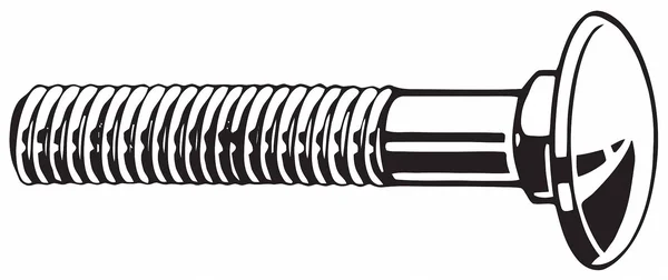 Fabory U08320.075.0400 Carriage Bolt - 3/4-10 x 4 in L, pk10