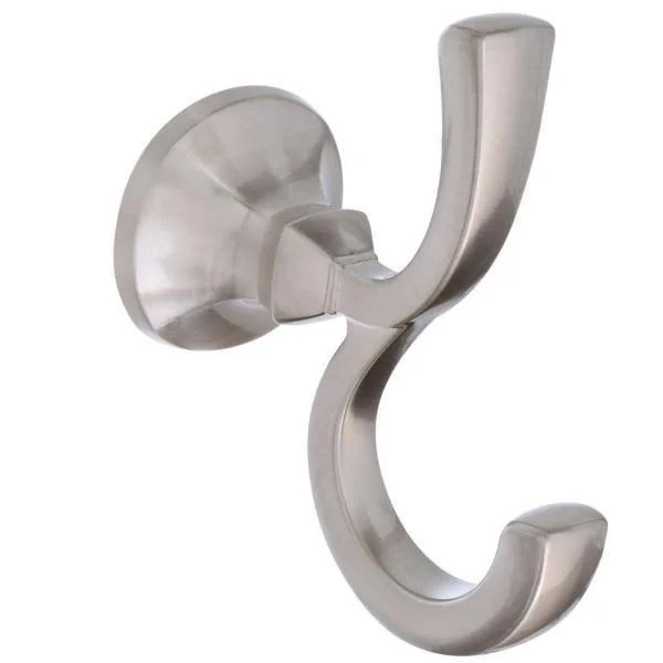 Delta Mandara 4-pc. Bath Hardware Set in SpotShield Brushed Nickel with Towel Ring - Toilet Paper Holder, 24x22 Towel Bar & H
