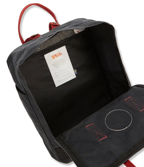Fjallraven Kanken Backpack - Super Grey Chess Pattern