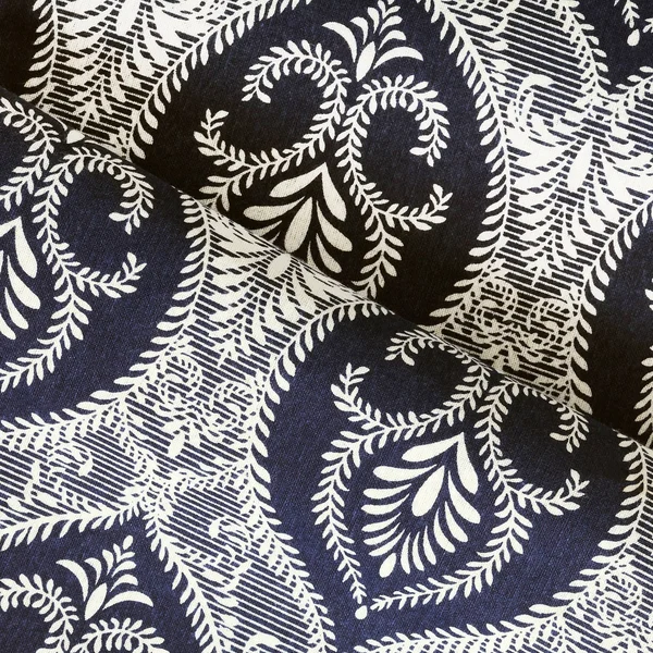 Fleur-de-lis Deep Pocket Sheet Set by Superior Ivory, Queen