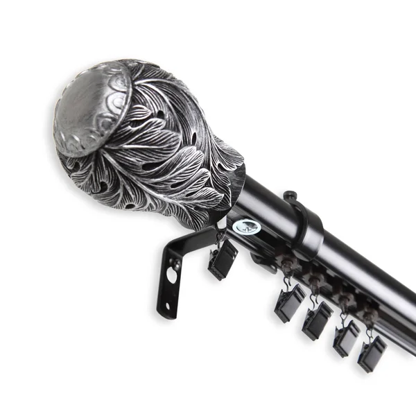 Rod Desyne Leaf Cordless Traverse Rod - Black