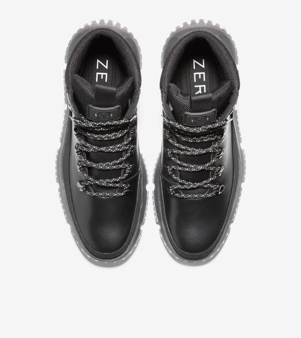 Cole Haan 4.Zerogrand Hiker WP Men's Boots 9416159 - 9.5 W - Wide, Black