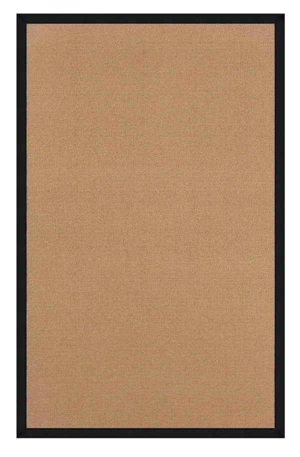 Linon Athena Rug - Black, 5x8 ft