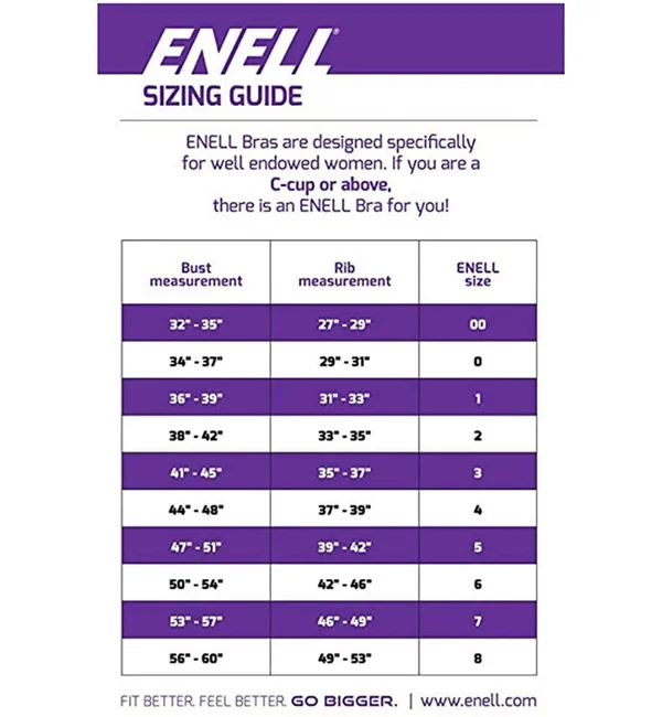 Enell Women's High Impact Racerback Sports Bra, Size 5, White