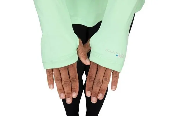 Simms Women's Solarflex Crewneck, Melon, XXL