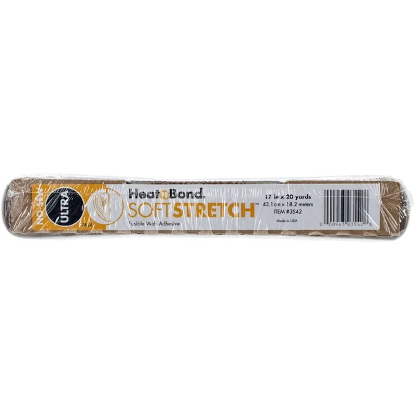 Heat&n Bond Ultra Soft Stretch Iron-On Adhesive 17x22X20yd FOB: Mi