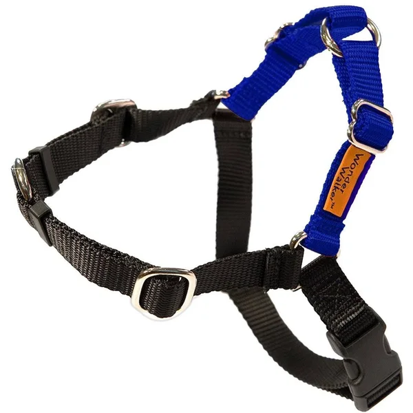 Wonder Walker Body Halter Dog Harness - Medium (1x22) Dolan Royal Blue