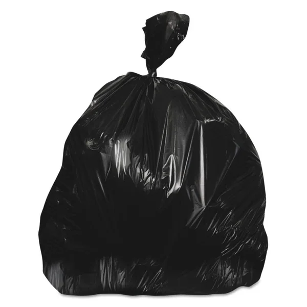 Heritage 150-Pack 60-Gallon Black Plastic Can Trash Bag - HERZ7660WKR01