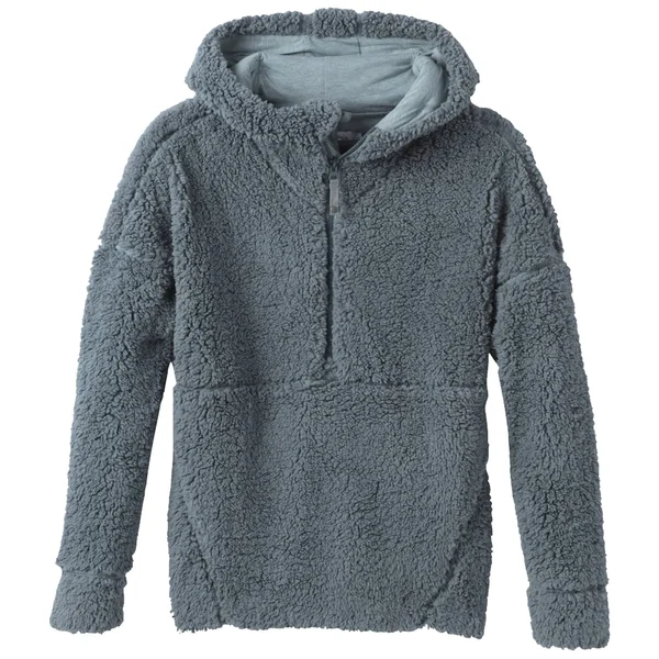 Prana - Women's Permafrost Half Zip, Smoky Blue, Medium