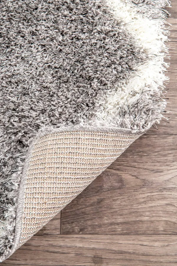 nuLOOM Diamond Shag Area Rug Ash