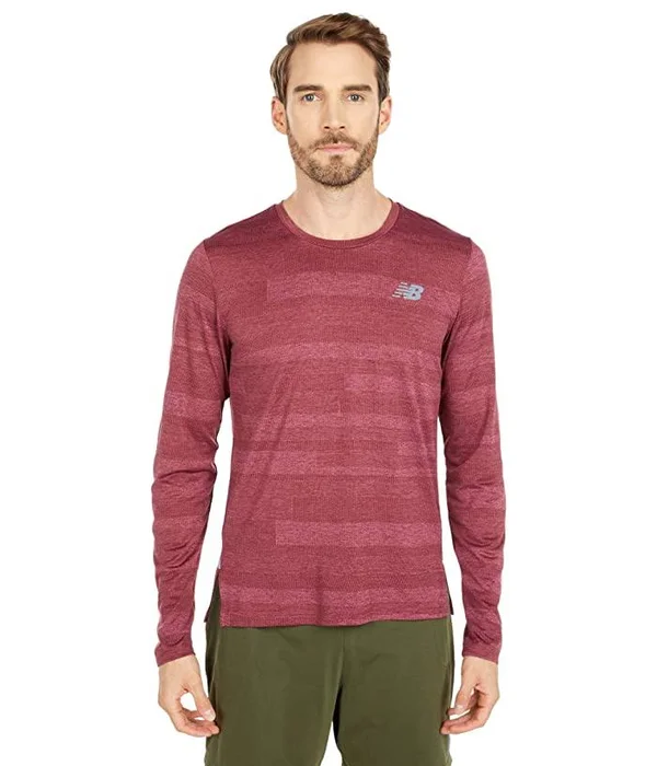 New Balance Q Speed Fuel Jacquard Long Sleeve - Men's