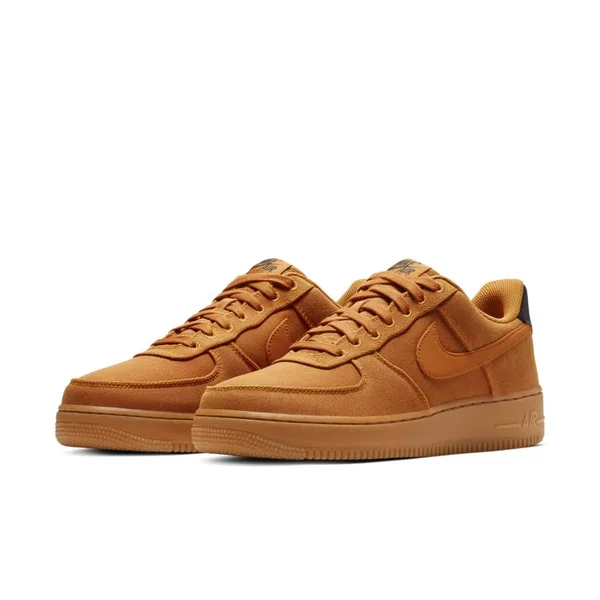 Nike Men's Air Force 1 &07 LV8 Style Casual Shoes, Orange - Size 10.5