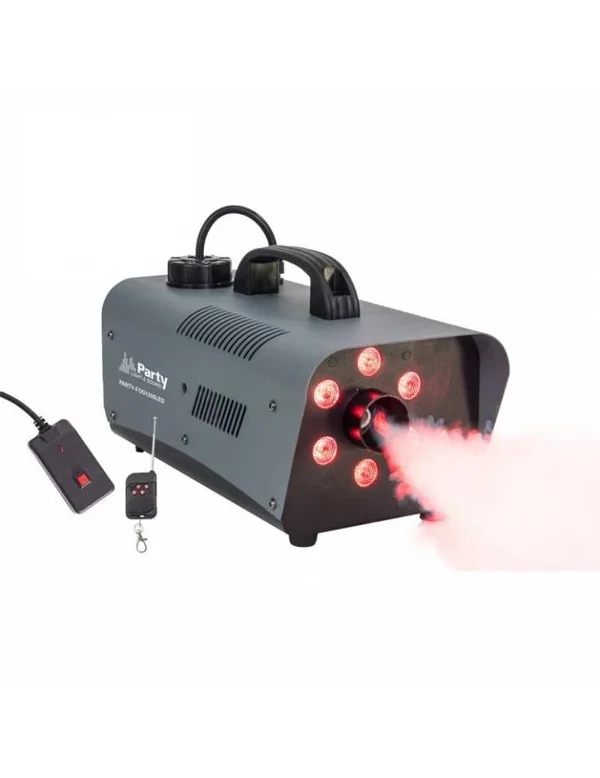 Party - 1200W Fog Machine with 6X RGB LEDs, 350 x 250 x 270mm