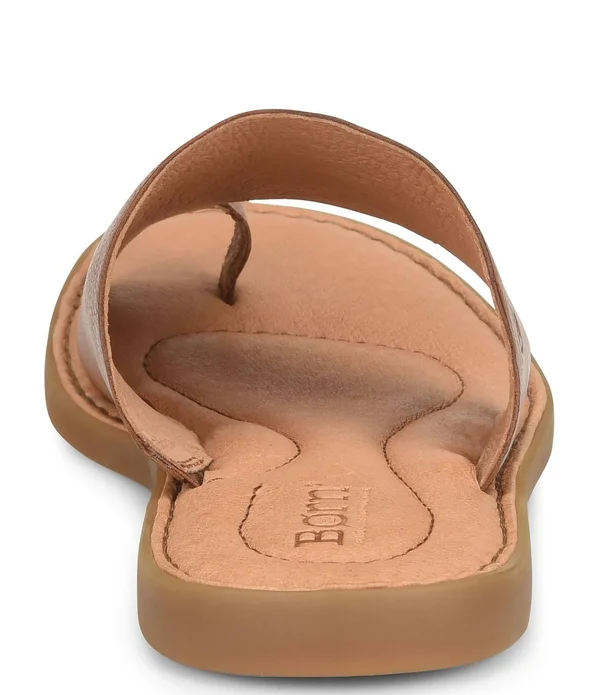 Born Inti Leather Toe Ring Sandals - 11M