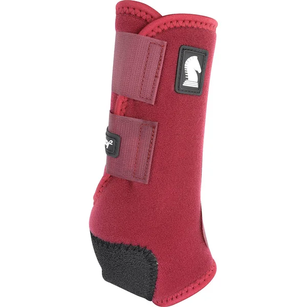 Classic Equine Legacy2 Front Boots Small Red