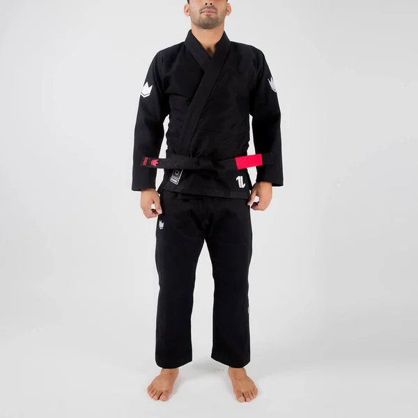 Kingz The One Jiu Jitsu Gi - Free White Belt - A2 Black