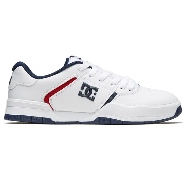 DC Central Men's Shoes White/White/Blue : 14 D - Medium