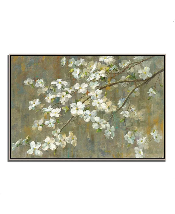 Tangletown Fine Art 40x22 x 59x22 Dogwood in Spring by Danhui Nai Fine Art Giclee Print
