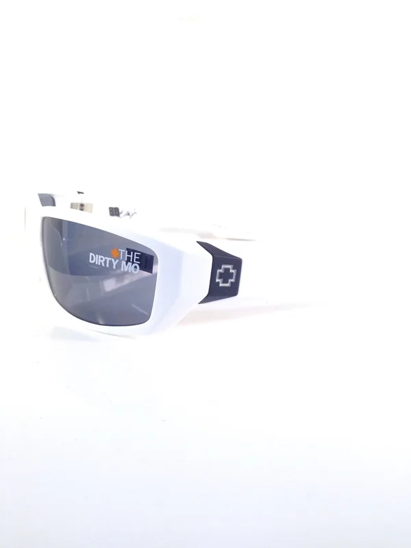 Spy Dirty Mo Sunglasses - Black - Happy Bronze Polar, Black Mirror