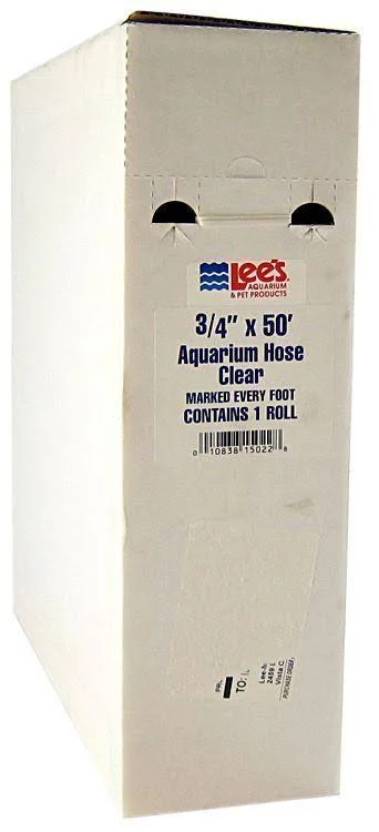 Aquarium Tubing Clear 5/8x22X100 ft