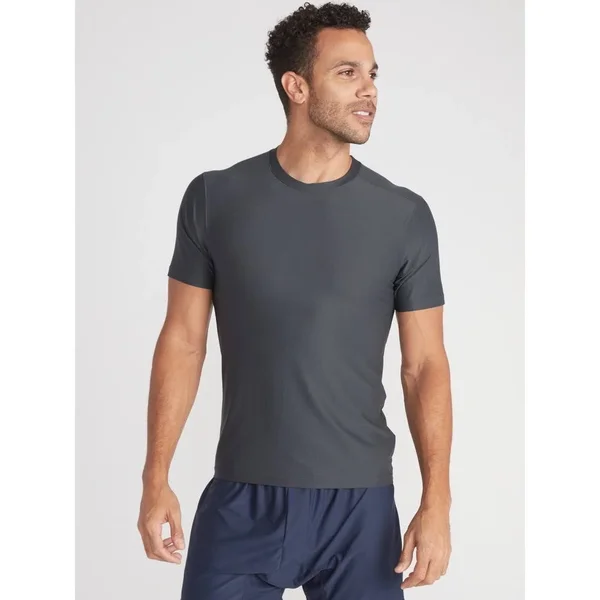 ExOfficio Men's Give-N-Go 2.0 Crew Neck T-Shirt in Dark Steel Size: Small
