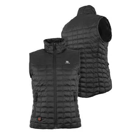 Mobile Warming MWWV04010220 Women's Black Heated Vest - SM, 7.4V