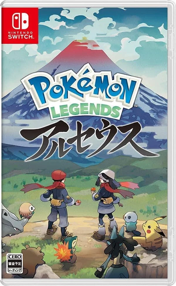 Nintendo Switch Pokemon Legends Arceus Switch Promo Card Set Limited Japan