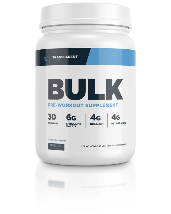 Transparent Labs PreSeries Bulk Pre-Workout Strawberry Lemonade