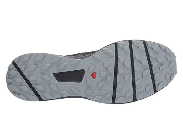 Salomon Men's Sense Ride 2 GTX Invisible Fit Shoes Ebony, Black, Quarry 10.5
