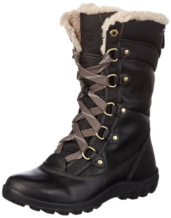Timberland Mount Hope Mid Leather Waterproof Boot - Women's Black - 6.0