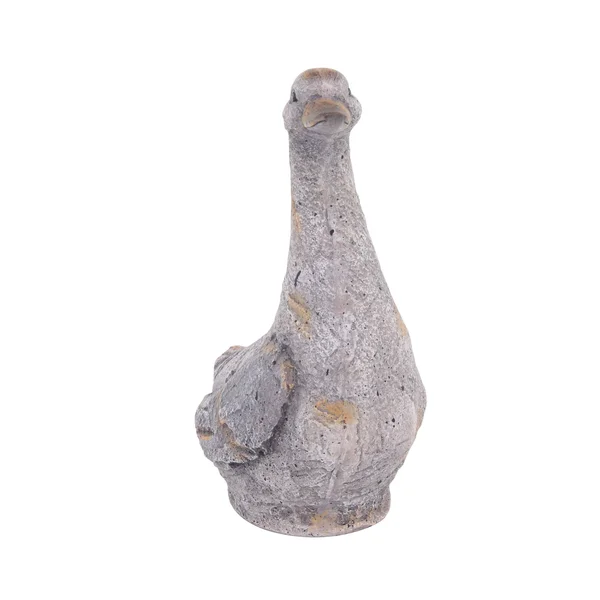Decmode Farmhouse Polystone Duck Sculpture