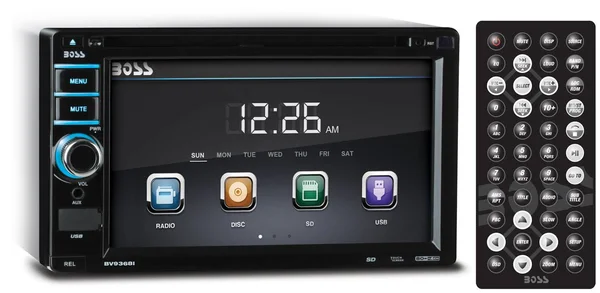 BOSS BV 9368I In-dash DVD Receiver - 6.2x22 Touch Display