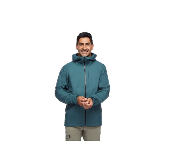Black Diamond Men's Highline Stretch Shell Jacket - XL - Raging Sea