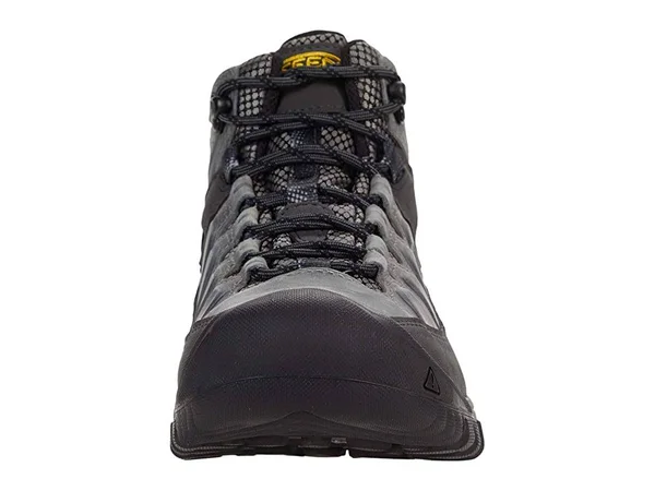 Keen Men's Targhee III Mid Height Waterproof Hiking Boot Size 16 Drizzle/Keen Yellow