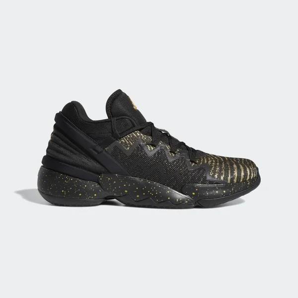 Adidas D.O.N. Issue #2 Basketball Shoes Black, Gold- Mens- Size 7.5 M
