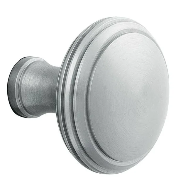 Baldwin Estate Knob Single Knob Only Non-Lacquered Brass
