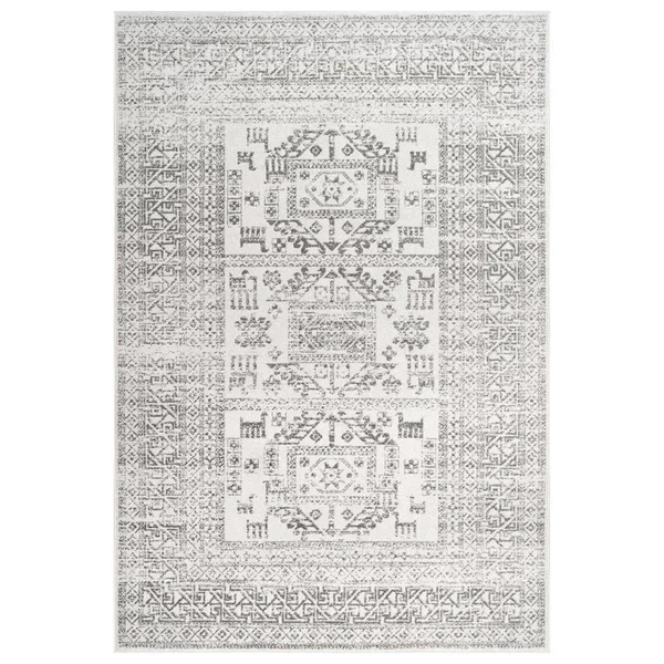 nuLOOM Tribal Marisela Grey 8& x 10& Area Rug