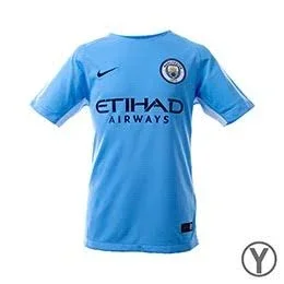Nike Manchester City Youth Home Jersey 17/18