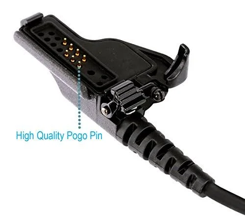 Commountain Speaker Mic with Kevlar Reinforced Cable for Motorola Radio XTS1500 XTS2500 XTS3000 XTS5000 XTS 1500 2500 3000 3500
