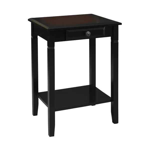 Brighton Hill Christopher Accent Table in Black Cherry, Transitional, Bellacor