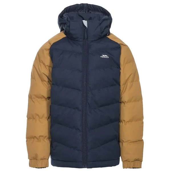 Trespass Childrens Boys Sidespin Waterproof Padded Jacket - 5/6 Years, Sandstone
