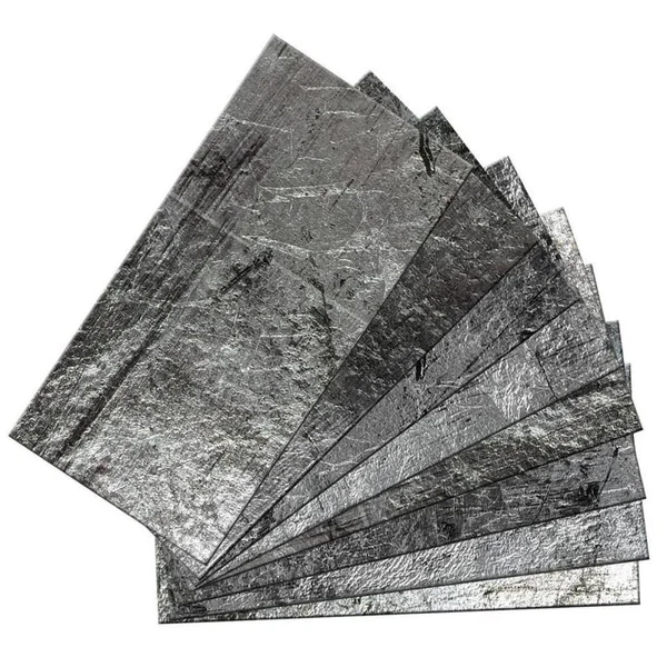 3 inchx6 inchx2mm SkinnyTile Peelu0026Stick Glass Skin Wall Tile, Set of 48 Covering 6 sq.ft.