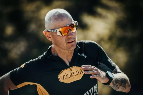 Julbo Aerospeed Sunglasses - Dark Blue/Dark Blue/Orange