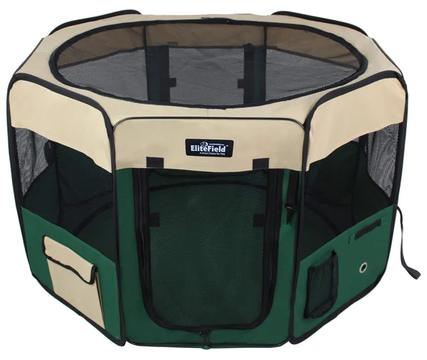 EliteField 2-Door Soft Pet Playpen - Exercise Pen, Multiple Sizes and Colors Available for Dogs, Cats and Other Pets (62x22x 62x2