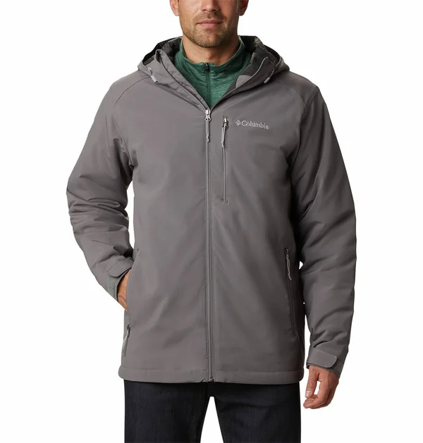Columbia Men's Gate Racer Softshell Jacket - 4X - City Grey