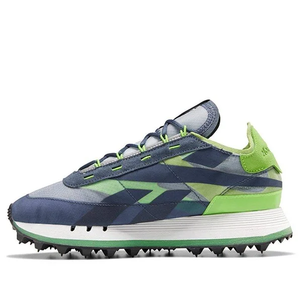 Reebok Womens Legacy 83 &Smoky Indigo& Smoky Indigo/Smoky Indigo/White WMNS Marathon Running Shoes/Sneakers FW9856 (US Size 8.5)