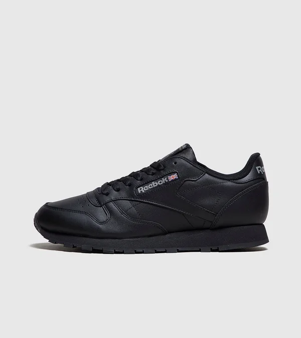 Reebok Classic Leather - Black - Mens