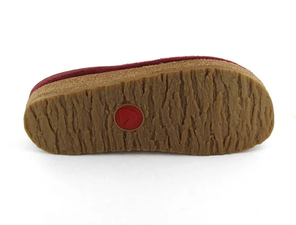 Haflinger GZL Colorful Grizzly Felt Clogs Grass Green, 41