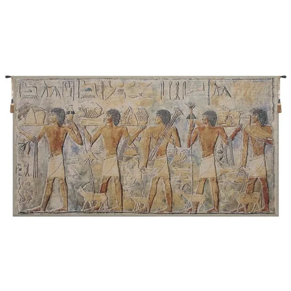 Saqqarah Beige Part 2 Belgian Wall Tapestry