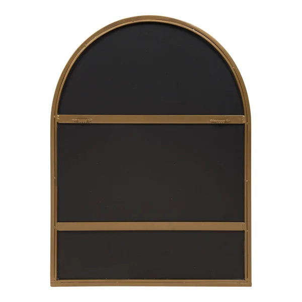 Kate and Laurel Valenti Arch Gold Wall Mirror